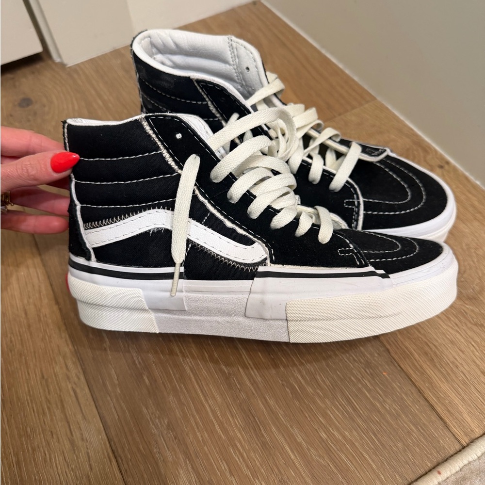 Vans Black and White Checkered High-Tops